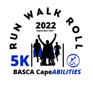 5K Run Wall Roll logo for 2022